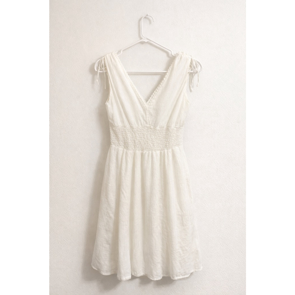 Maeve by Anthropologie White Gauze Dress – Size Small - Picture 5 of 11